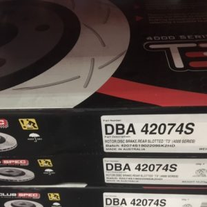 DBA42074S COMMODORE SSV REAR ROTORS