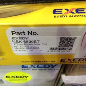 NSK-6830ST SAFARI TUFF CLUTCH KIT Y60 PATROL