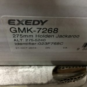 GMK-7268 HOLDEN RODEO / JACKAROO V6 CLUTCH KIT