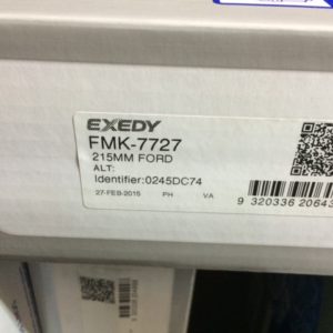 FMK-7727 FORD FIESTA CLUTCH KIT