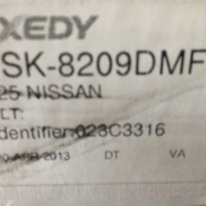 NSK-8209DMF NISSAN DUALIS CLUTCH KIT ,NSK-8209DMF