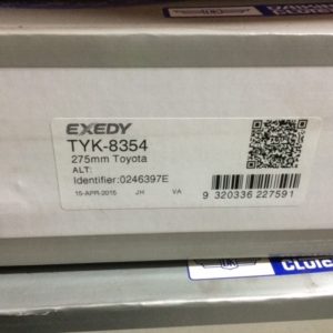 TYK-8354 PRADO KDJ150 & KDJ155 CLUTCH KIT