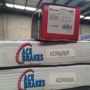 ADR909S & BREMBO FRONT PADS