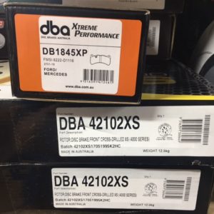 DBA42102XS DB1845XP FPV /GTP XDRILLED ROTORS