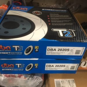 DBA2020S VZ MONARO SLOTTED ROTORS
