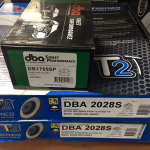 DBA2028S & DB1765SP SLOTTED ROTORS & PADS