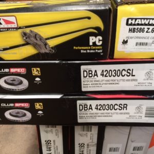 DBA42030CSL & DBA42030CSR & HAWK DISC PADS