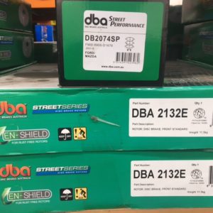 DBA2132E ROTORS & DBA DISC PADS DB2074SP