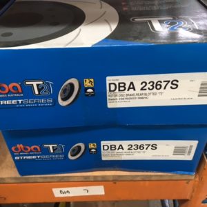DBA2367S RENAULT MEGANE REAR ROTORS