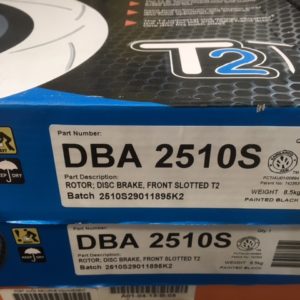 DBA2510S HONDA ACCORD EURO 300 MM SLOTTED ROTORS