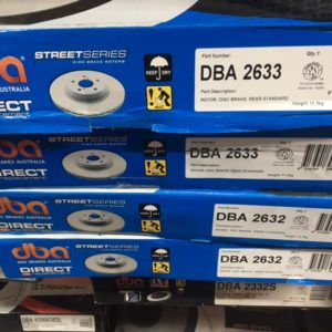 DBA2632 DBA2633 FRONT & REAR ROTORS SRT8