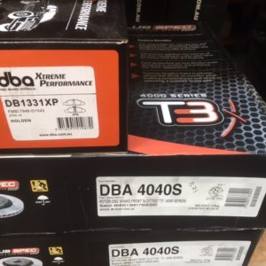 DBA4040S T3 ROTORS & DB1331XP DISC PADS