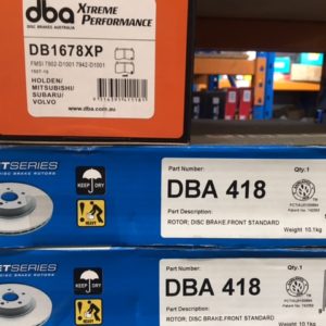 DBA418 DB1678XP EVO FRONT ROTORS & PADS