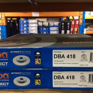 DBA418 EVO 7 8 & 9  FRONT ROTORS