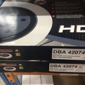 DBA42074 VE & VF HSV SSV REAR ROTOR
