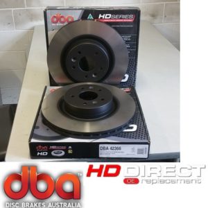 DBA42366 DIRECT REPLACEMENT FRONT DISCS RENAULT MEGANE