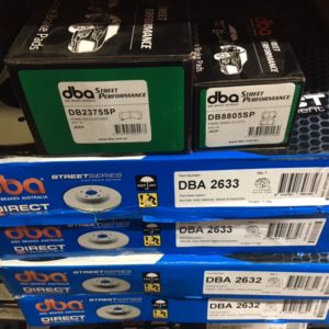 DBA42632S DBA42633S & DBA DISC PADS SRT8