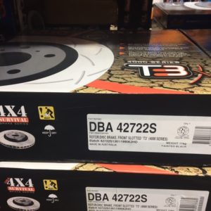 DBA42722S 200 SERIES FRONT ROTORS