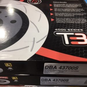 DBA43700S HONDA CIVIC TYPE R  T3  FRONT ROTORS