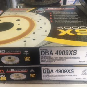 DBA4909SXS T3  NISSAN FRONT SLOTTED ROTORS