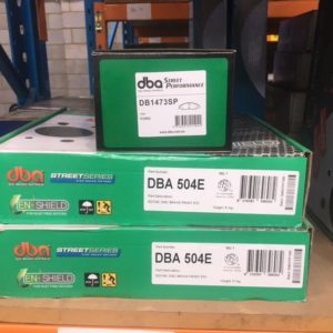 DBA504E & DB1473SP BA BF & FG ROTORS & PADS