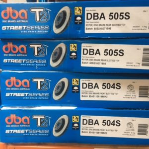 DBA504S & DBA505S BF FORD FRONT & REAR SLOTTED ROTORS