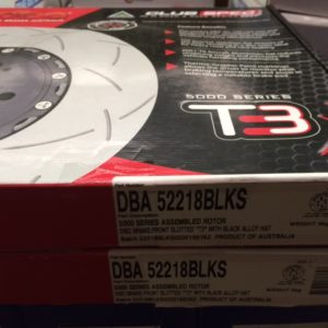 DBA52218BLKS EVO 7 8 9 FRONT ROTORS