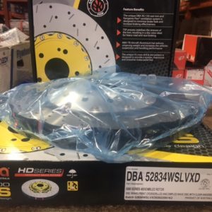 DBA52834WSLVXD AUDI FRONT ROTORS