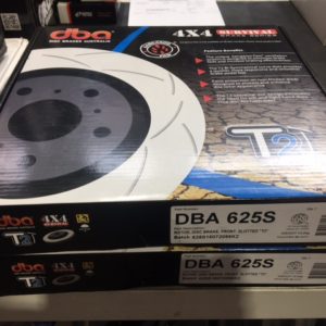 DBA625S NISSAN PATROL Y61 FRONT SLOTTED ROTORS
