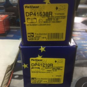 DP41210 & DP41538 EBC YELLOWSTUFF EVO 7 8 9