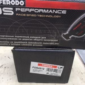 FDS4212 SIX PISTON  FPV/GTP FRONT PADS