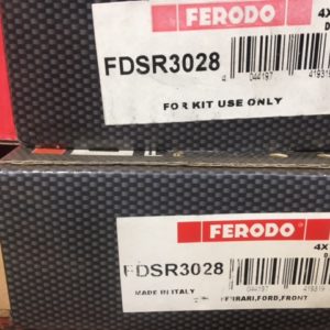 FPV FRONT DISC PADS FERODO DS PERFORMANCE