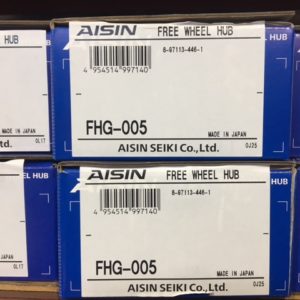 FHG-005 ONE PAIR AISIN FREE WHEEL HUB