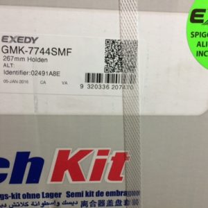 GMK-7744SMF VZ & VE V6 CLUTCH KIT