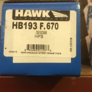 HB194F.670 BA BF & FG 4 PISTON BREMBO FRONT PADS