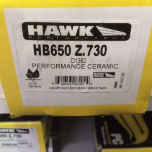 HB650Z.730 NISSAN GT-R FRONT DISC PADS