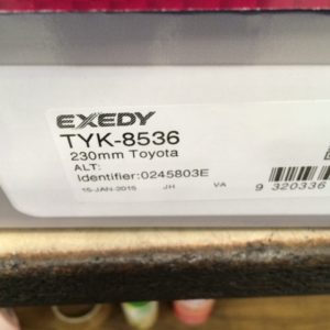 TYK-8536 TOYOTA 86 GTS CLUTCH KIT