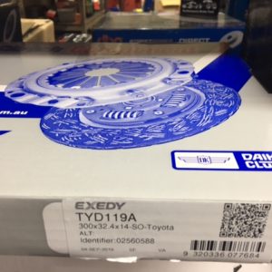 TYD119A VDJ78R LANDCRUISER CLUTCH PLATE