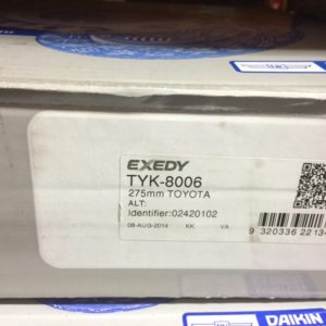 TYK-8006 HILUX 2009 ON DIESEL CLUTCH KIT