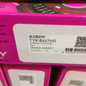 TYK-8447HD TOYOTA V6 CLUTCH KIT