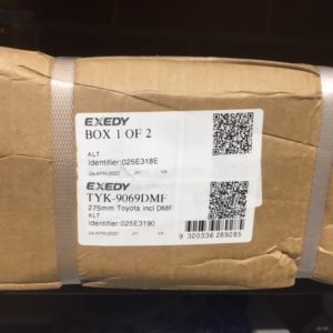 TYK-9069DMF  HIACE CLUTCH KIT 2019 ON WITH FLYWHEEL