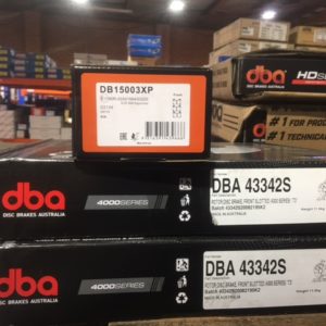 DBA43342S KIA STINGER T3  FRONT ROTORS & DISC PADS