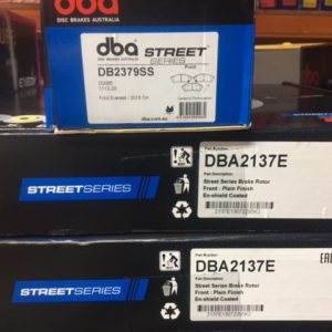 DBA2137E  FRONT ROTORS & DBA SS DISC PADS FORD EVEREST