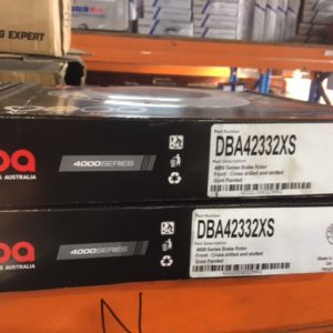 DBA42332XS D23 NAVARA XDRILLED & SLOTTED ROTORS
