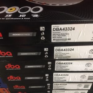 DBA43324 HSV COLORADO SPORTSCAT FRONT ROTORS