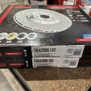 DBA52069.1XD HSV GTS XDRILLED REAR ROTORS