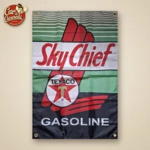 Bandeira Texaco Sky Chief Gasoline