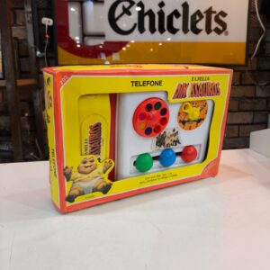 Antigo Telefone Família Dinossauro Brinquedos Rosita