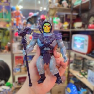 Boneco Skeletor He-Man Mattel Anos 80 com Cajado