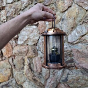 Lanterna Miniatura POST em Cobre